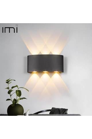 Uranüs 10 W Gün Işığı Ledli Dekoratif Işık Süzmeli Modern Aplik
