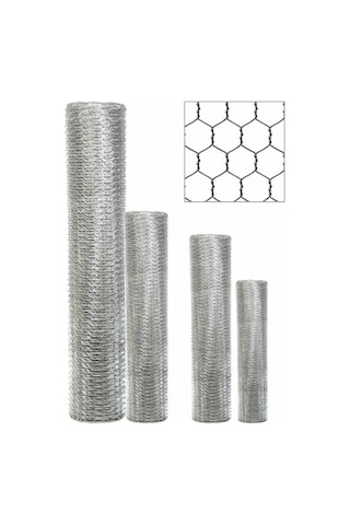 Kümes Teli - 120 Cm Yükseklik 20 Metre Uzunluk- 2.5 X 4.00 Göz