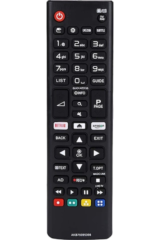 Hallow-evrensel Uzaktan Kumanda Akb75095308 Lg Tv Led Lcd