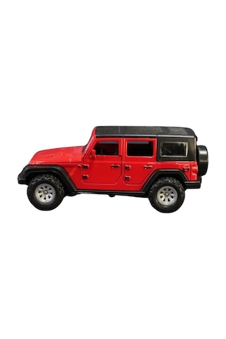 Ctoy Çek Bırak Kapıları Açılabilen Arazi Aracı 63919 Kırmızı Çok Renkli