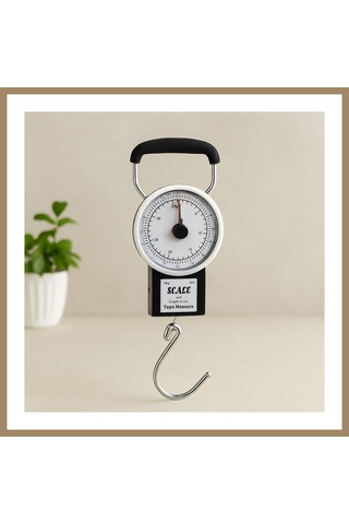 Kahveci.store 2in1 İbreli Kantar Ve 100 Cm Metre 22