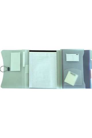 Esselte Mineral 49041 Pp Belge Kapağı 4 Bölmeli Şeffaf Dosya Seti