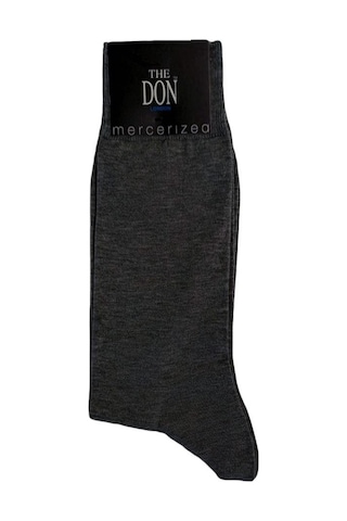 The Don London Merserize Erkek Çorap Gri-Gri-40-44 Gri The Don London Merserize Erkek Çorap Gri-Gri-40-44 Gri