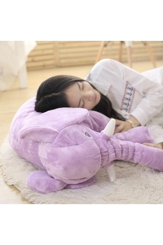 Babymoda Uyku Arkadaşım Fil - Lila