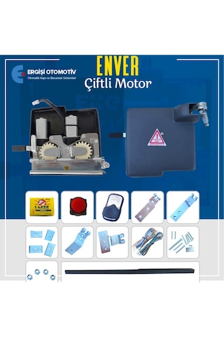 Enver Çift Motorlu Otomatik Kapı Motoru Enver Çift Motorlu Otomatik Kapı Motoru