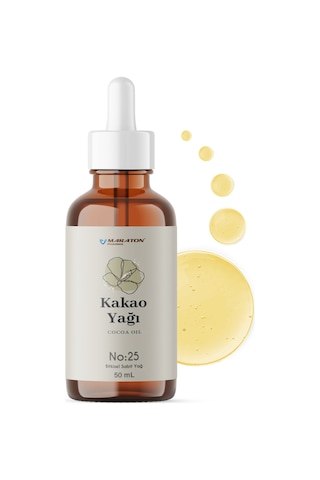 Elemental Saf Kakao Yağı 50 Ml - Doğal Ve Katkısız 50 ML