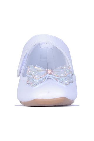 Ayakcenter 76-herbebe Kız Çocuk Günlük Babet Beyaz