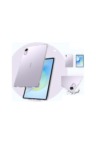 Honor Uyumlu Pad X9 11.5 İnç Tablet Kılıf Darbe Koruma Slim Şeffaf Zırh