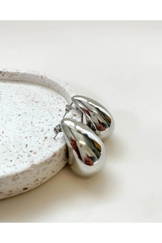 Aurrari Silver Bottega Gözyaşı Damla Model Küpe Çok Renkli