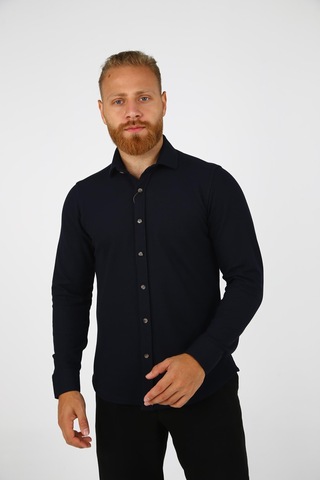 Brango 13346 Erkek Spor Gömlek Lacivert