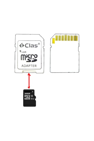 Mikro Sd Çevirici Adaptör Boş Çevirici Micro Sd Adaptör 10'lu Paket