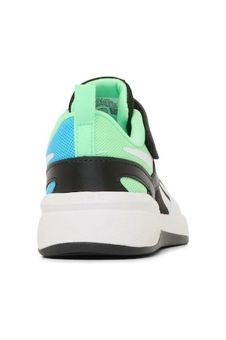 Reebok Nano Play Stretch Lace & Top Strap Çocuk Rahat Sneaker Siyah