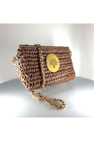 Aysun's Handmade El Örgüsü Kadın Hasır Çanta - 004