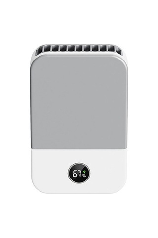 Gömlek Için Mini Bel Klipsi, Açık Hava Kampı Için Kalan Gücü Gösteren Taşınabilir Kişisel Boyun Fanı 3376 Renkli