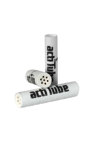 Actitube Karbonlu Pipo Filtresi 6 Mm 50 Adet