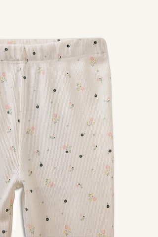 Defacto Çiçekli Fitilli Kaşkorse Tayt Kız Bebek H3008a526spwt47 Beyaz-wt47