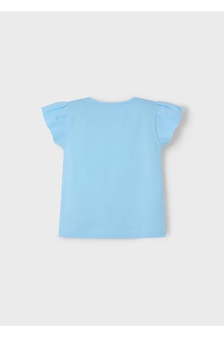 Mayoral Kız Çocuk T-shirt 3015m Mavi
