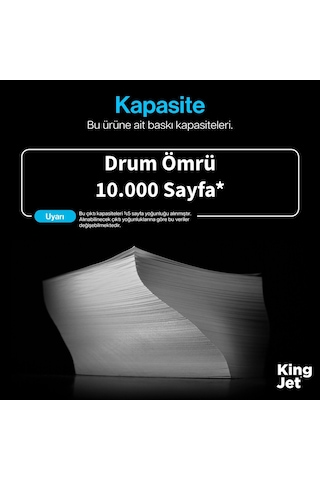 Kingjet Brother Uyumlu Dr-1040 Tekli Uyumlu Drum Ünitesi Dcp-1511