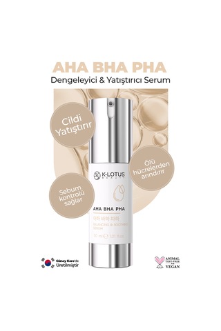 K-Lotus Beauty Aha - Bha - Pha Serum 30 ML