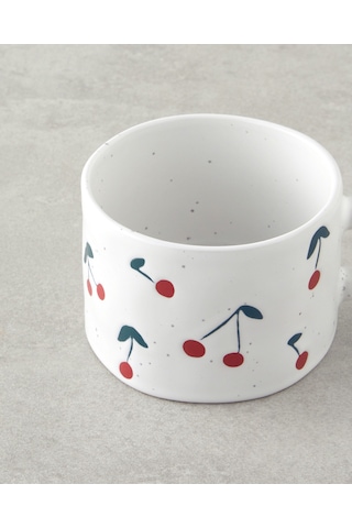 Cherry Garden Stoneware Kupa 280 Ml Kırmızı