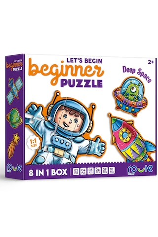 Begınner Uzay Puzzle 8 In 1 Box