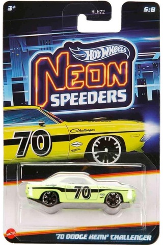 Hot Wheels Neon Yarışçılar 70 Dodge Hemi Challenger Hlh72-jkx97