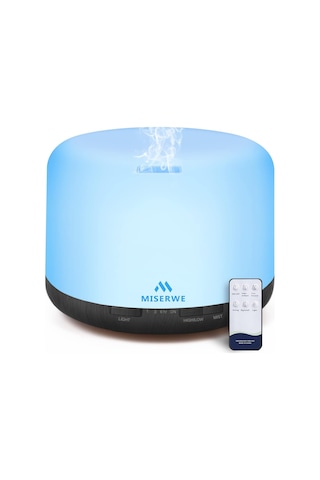 Uzaktan Kumandalı 1000ml Difüzör Susuz Otomatik Kapatma Uçucu Yağ Difüzörleri Zamanlama Moduna Sahip Ayarlanabilir Yağ Difüzör