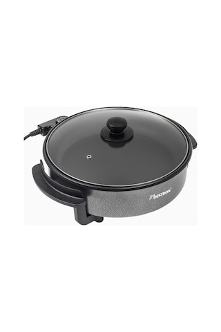 Bestron Ahp1200 Elektrikli Party Pan 28,5 Cm Yapışmaz Tava 1500 W Elektrikli Tencere/tavalar Siyah