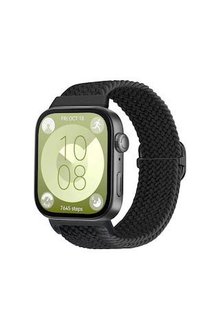 Tedar Huawei Fit 4 Kordon Saat Değildir - Siyah Najmaddin