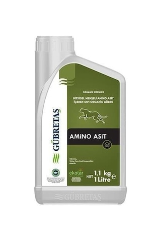 Gübretaş Amino Asit 1 Litre Bitkisel Menşeli Sıvı Organik Gübre 1 L