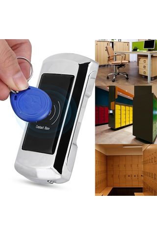 Geeroyoo Em108 Çinko Alyüminyum Elektronik Dolap Kilit: Tam Otomatik İşlem, Yüksek Kaliteli Malzeme, Güvenli Ve Dayanıklı Pil Dahil Değil