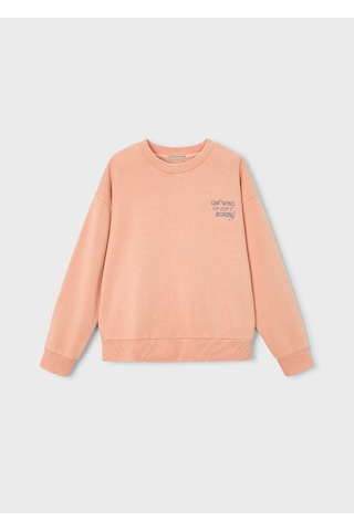 Mayoral Boston Erkek Çocuk İki İplik Sweatshirt Turuncu