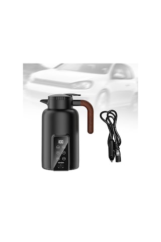 Springsun Elektrikli Paslanmaz Çelik İç Astarlı Araba Su Isıtıcısı Yalıtımlı Kupa