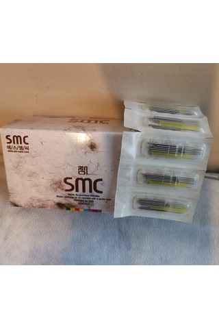 Smc Akupunktur İğnesi 0.22x13 mm 1000'lik Kutuda 10arlı