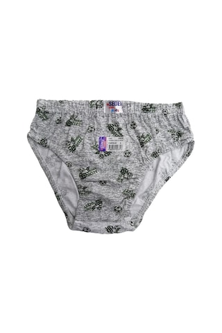 Sedef Yıldız Erkek Çocuk Desenli Külot Slip Pamuklu