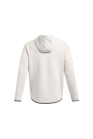 Under Armour Unstoppable Flc Fz Hd Eu Erkek Sweatshirt 1389352-110 Beyaz-beyaz Beyaz