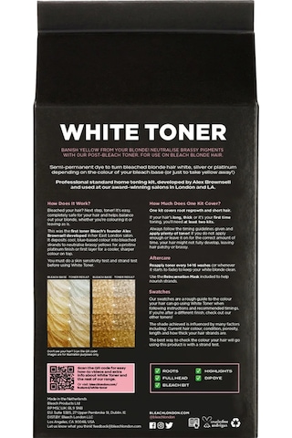 Bleach London White Toner Kit Sarı Toner Seti