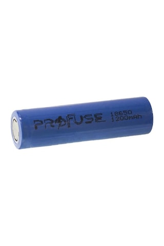 Profuse 1200 mAh 3.7 V Başsız 18650 Li-Ion Şarj Edilebilir Pil