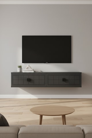 Tda1205a Yuka Duvara Montaj Tv Sehpası Antrasit 120cm