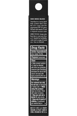 E.l.f. Sun Boss Gloss Spf 25 Nemlendirici Ve Parlak Dudak Parlatıcısı Dudak Parlatıcıları Blush Much 4
