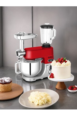 Robx SR50 1800 W Hamur Yoğurma Kıyma Çekme Makinesi