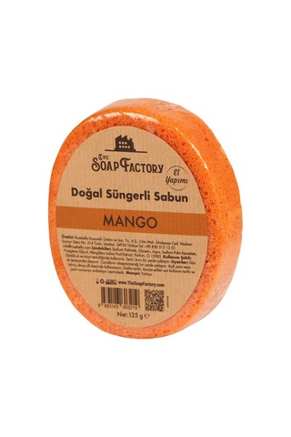 Doğal Süngerli Mango Sabunu 125 G - Lüks - Tüm Cilt Tipleri İçin Diğer