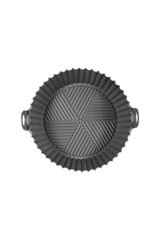 Korkmaz Airfryer Silikon Pişirme Kabı Siyah