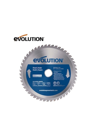 Evolution M210tct-50ms Yumuşak Çelik Daire Testere Bıçağı, 210mm