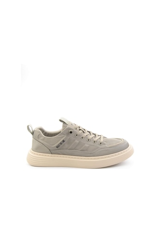 Bambi Haki Keten Erkek Sneaker E01175521118 Ten