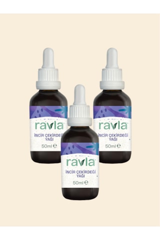 3'lü Ürün - Ravla İncir Çekirdeği Yağı 50ml 50 ML