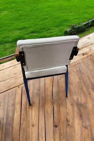 Pimango Çok Amaçlı Cafe Bar Balkon ve Mutfak Sandalyesi Bej Beyaz