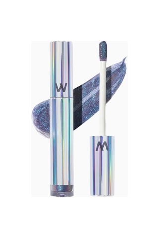 Wonderskin Wonder Blading Top Gloss Simli Lüks Dudak Parlatıcı Dudak Parlatıcıları Glitter Blue