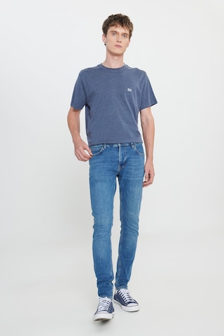 Lee Malone Skinny Fit Dar Kesim Normal Bel Açık Mavi Esnek Jean Kot Pantolon