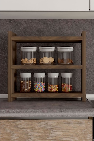 Moonlife Moonlife Mutfak Rafı Ceviz